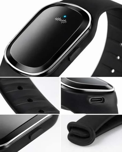 MosquitoGuard Details – USB-C, LED, Silikonband