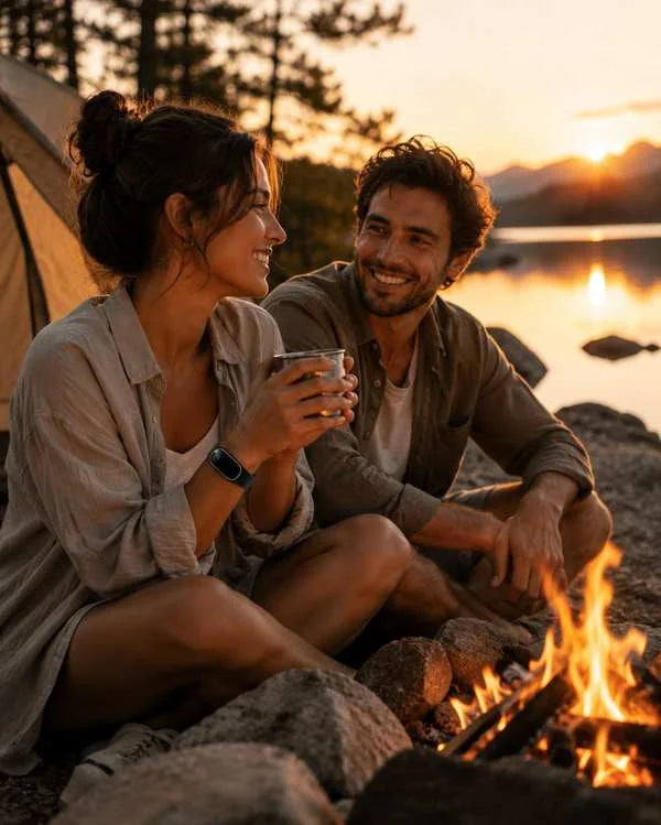 Lagerfeuer-Abend ohne Mücken mit MosquitoGuard