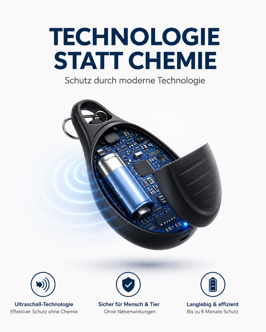 Vessaro™ ZeckenShield - Zuverlässiger Schutz vor Zecken ohne Chemie