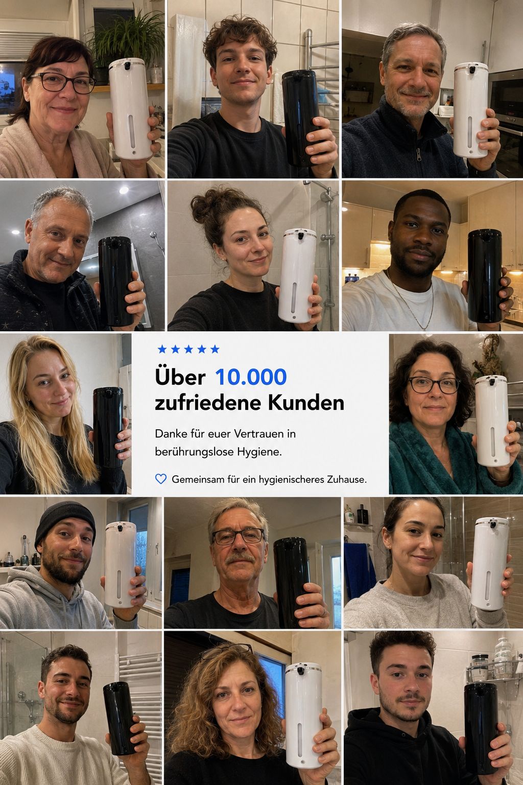 Vessaro™ TouchFree Pro-Sensor-XL Schaumseifenspender
